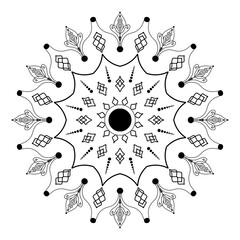 Luxury Beautiful Flower Mandala Design