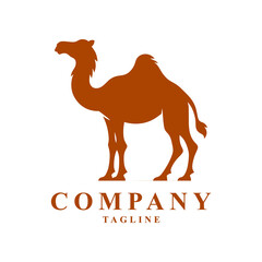 Camel logo: Embodies resilience, endurance, and adaptability, symbolizing strength and reliability.