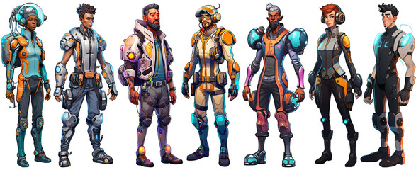 Sci-Fi Character Design