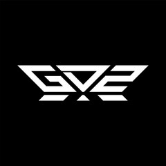 GDZ letter logo vector design, GDZ simple and modern logo. GDZ luxurious alphabet design