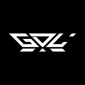 GDL letter logo vector design, GDL simple and modern logo. GDL luxurious alphabet design