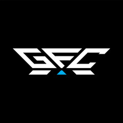 GFC letter logo vector design, GFC simple and modern logo. GFC luxurious alphabet design