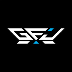 GFJ letter logo vector design, GFJ simple and modern logo. GFJ luxurious alphabet design