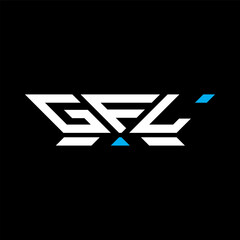 GFL letter logo vector design, GFL simple and modern logo. GFL luxurious alphabet design