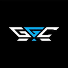 GGC letter logo vector design, GGC simple and modern logo. GGC luxurious alphabet design