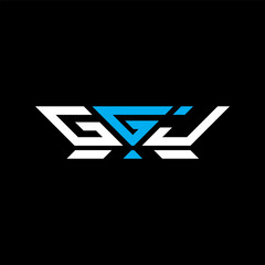GGJ letter logo vector design, GGJ simple and modern logo. GGJ luxurious alphabet design