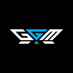 GGM letter logo vector design, GGM simple and modern logo. GGM luxurious alphabet design