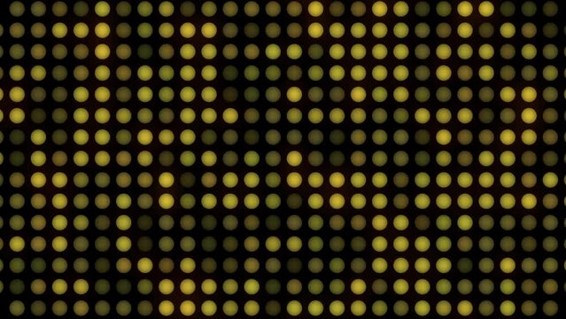 Lowing gold led party animation. Golden color. Light Effect, Bokeh For presentation. High quality 4k footage