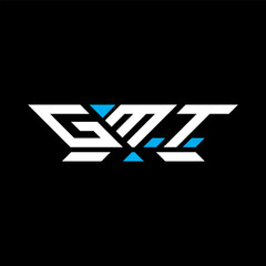 GMI letter logo vector design, GMI simple and modern logo. GMI luxurious alphabet design