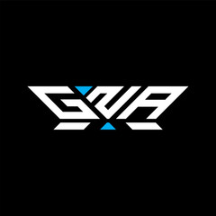 GNA letter logo vector design, GNA simple and modern logo. GNA luxurious alphabet design