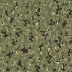 camouflage seamless pattern © nayeem