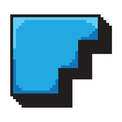 Pixel Button retro game design