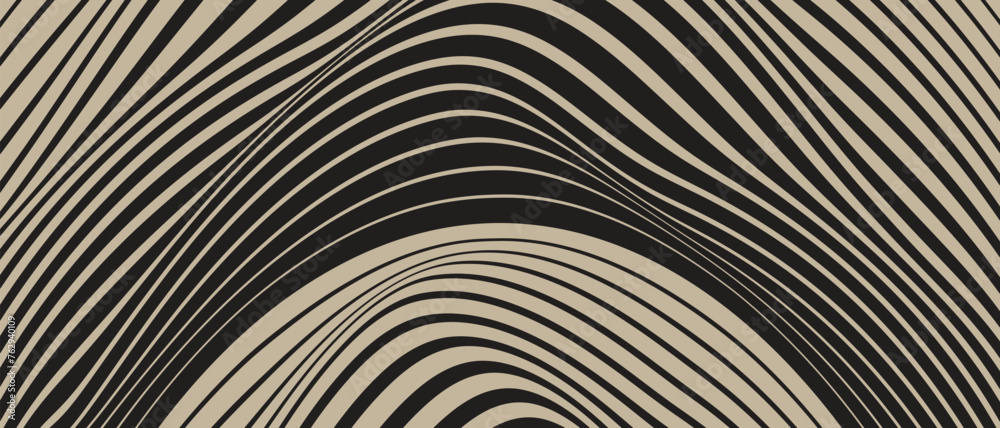 Poster abstract geometric pattern art vector illustration.