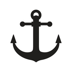 Anchor vector symbol sign emoji boat