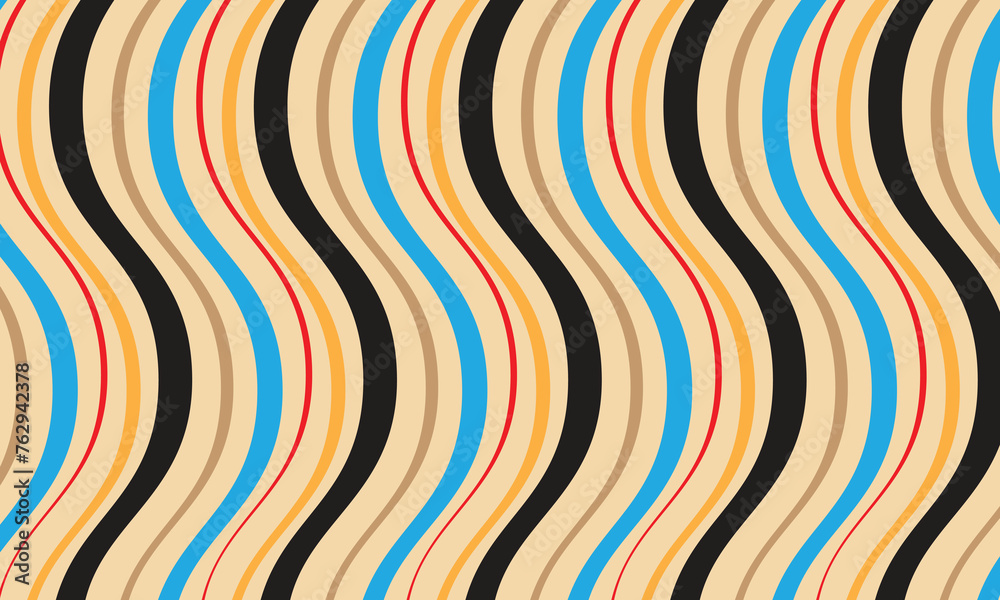 Poster abstract geometric pattern art vector illustration.