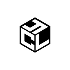 CLY letter logo design with white background in illustrator, cube logo, vector logo, modern alphabet font overlap style. calligraphy designs for logo, Poster, Invitation, etc.