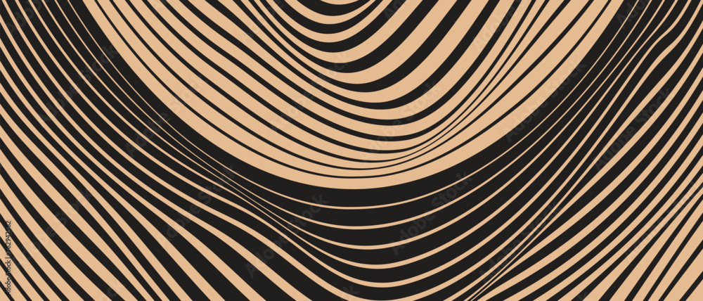 Poster abstract geometric pattern art vector illustration.