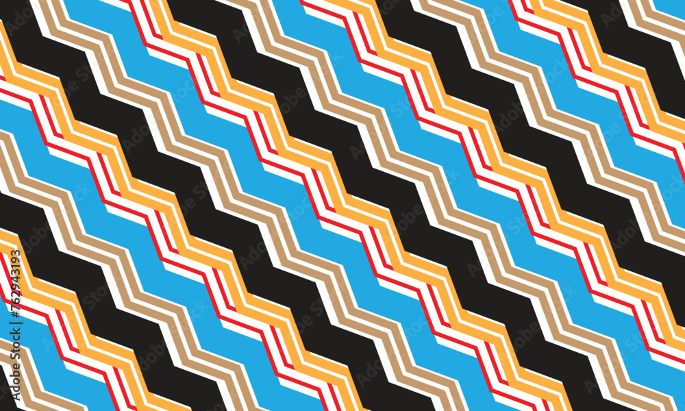 Poster abstract geometric pattern art vector illustration.