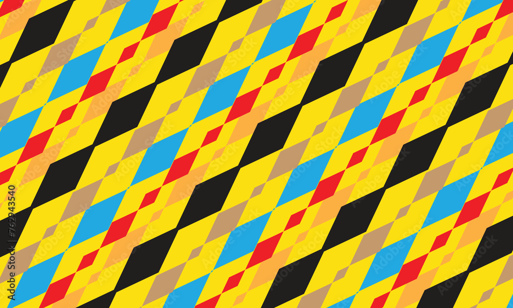 Poster abstract geometric pattern art vector illustration.