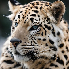 portrait of a leopard