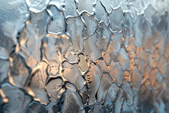Frosted textured glass window background.