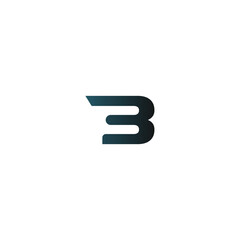 Letter B Logo Mark