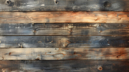 wood texture background that simulates the passage of time, showing subtle changes in color and...
