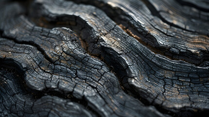 an extreme close-up shot of a wood texture, emphasizing the raw and organic nature of the material