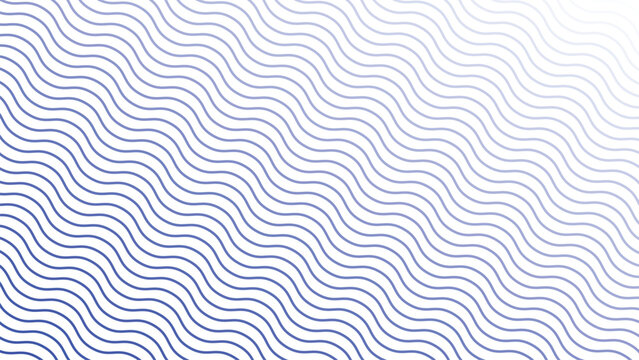 Blue wave line abstract background vector image