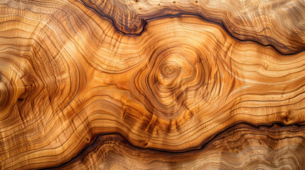 wood texture with a prominent, intricate grain pattern