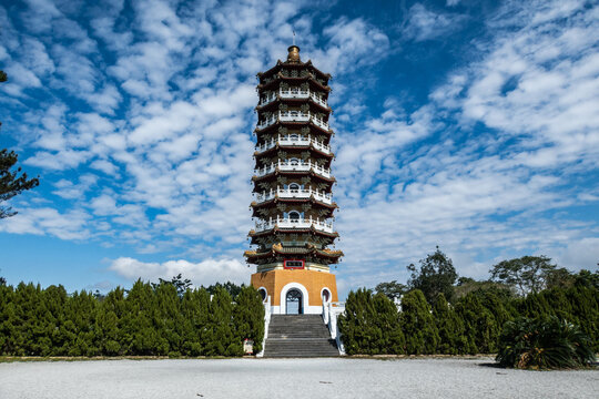 Ci En Pagoda, Sun Moon Lake, Yuchi, Taiwan