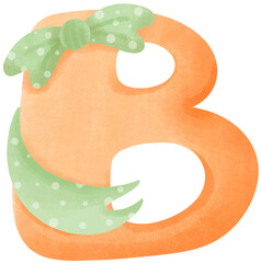 Alphabet letter B