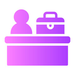 vacancy gradient icon