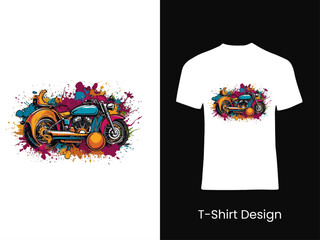 Men's T-shirt with short sleeve mockup. Front view. Vector template.