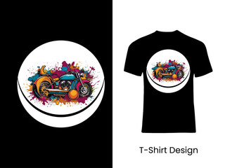 Men's T-shirt with short sleeve mockup. Front view. Vector template.