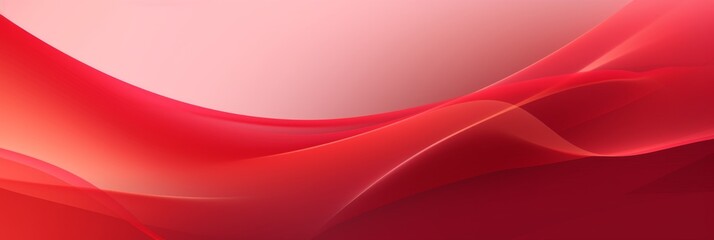 red background with waves,banner