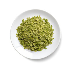 oregano isolated on white