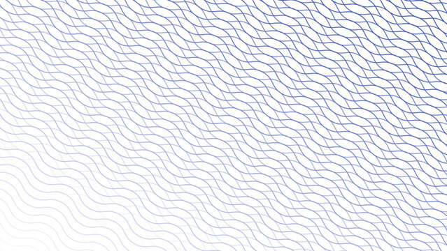 Blue wave line abstract background vector image