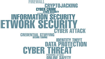 Cyber security safeguarding technology and data privacy with secure protocols and encryption