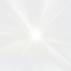 Shining stars isolated on a transparent white background. Effects, glare, radiance, explosion, white light, The shining of stars, beautiful sun glare