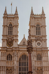 Fototapeta na wymiar Westminster Abbey, London, England, United Kingdom