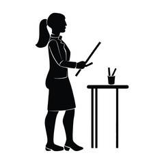 Teacher Silhouette