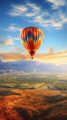 Obraz premium hot air balloon in the sky