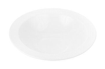 empty bowl isolated on white background.