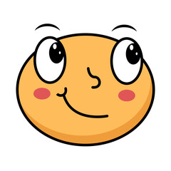 Fototapeta premium Emoji Expression Vector