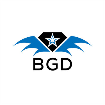 BGD letter logo. technology icon blue image on white background. BGD Monogram logo design for entrepreneur and business. BGD best icon.	
