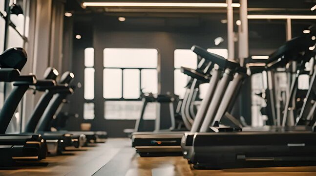 Whether You're a Beginner or a Seasoned Runner, This Gym's Row of Treadmills Has a Machine for You