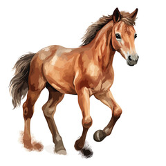 Foal Clipart clipart isolated on white background