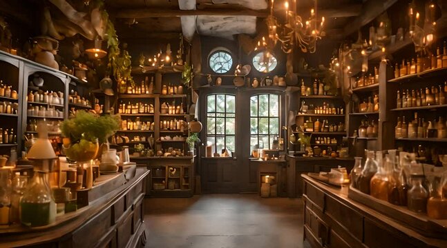 A labyrinth of Glass, A Collector's Paradise of Elixirs and Forgotten Brews
