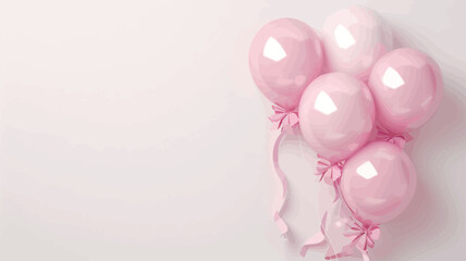 a bunch of heart shaped balloons with a white background